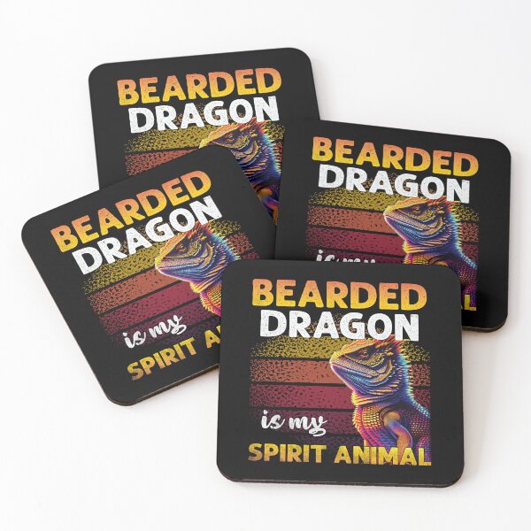 Item preview, Bearded Dragon Is My Spirit Animal Retro Lizard Lover designed and sold by Trendy Valley .