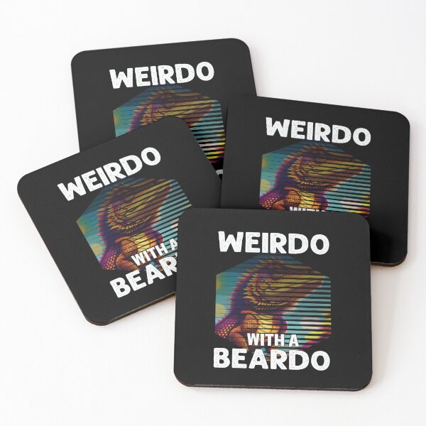 Item preview, Weirdo With A Beardo Funny Bearded Dragon Lover designed and sold by Trendy Valley .