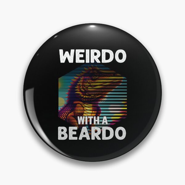 Item preview, Weirdo With A Beardo Funny Bearded Dragon Lover designed and sold by Trendy Valley .