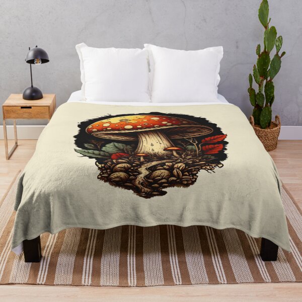 Item preview, Mushroom Fungi Goblincore Aesthetic Cottagecore Mycology designed and sold by JokeGysen.