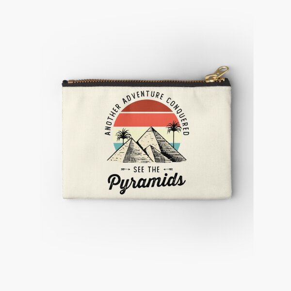 Item preview, The Egyptian Pyramids Souvenir Travel Life Goals Experiences designed and sold by Uppercase Tees.