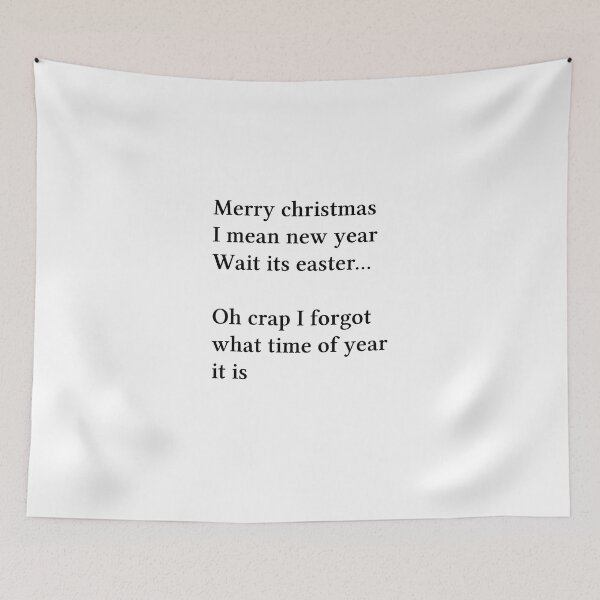 Item preview, I forgot what time of year it is. designed and sold by Lucascoolshop.