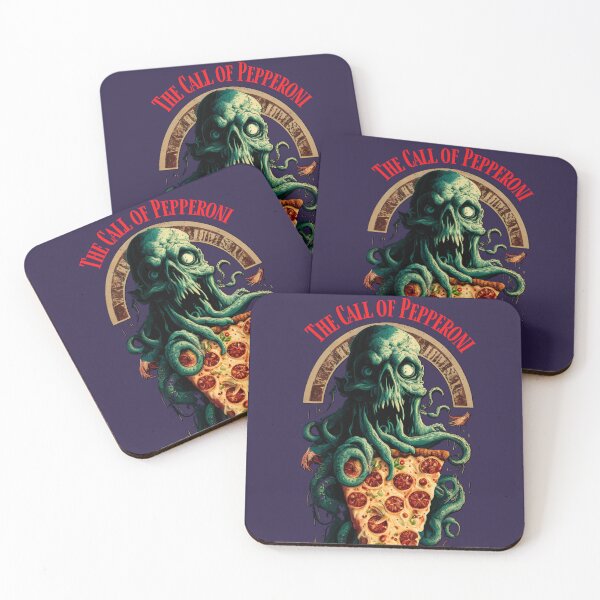 Item preview, The Call of Pepperoni designed and sold by Arcult-Stickers.