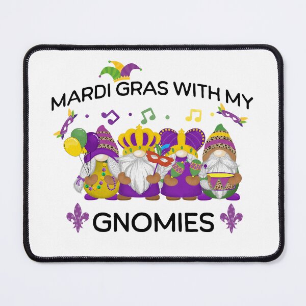 Item preview, Mardi Gras With My Gnomies designed and sold by LionRoxTee.