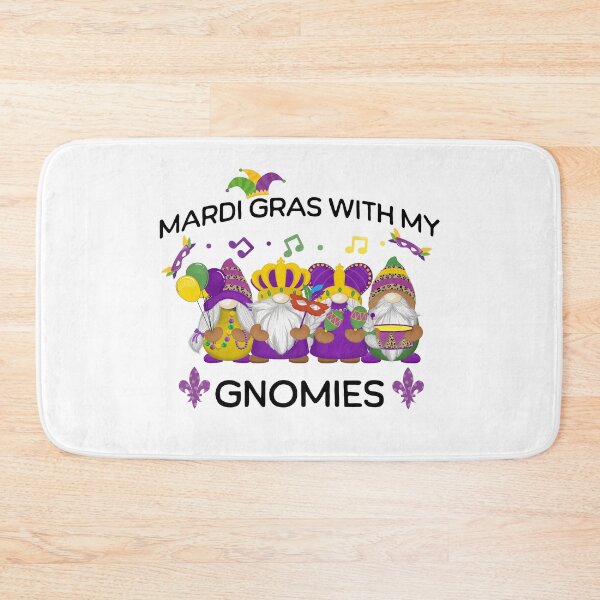 Item preview, Mardi Gras With My Gnomies designed and sold by LionRoxTee.
