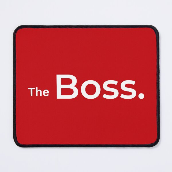 Item preview, The Boss (red) designed and sold by ArtifyAvangard.
