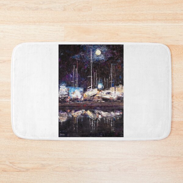 Item preview, Night Port In Empuriabrava designed and sold by Natalia_Shchip.