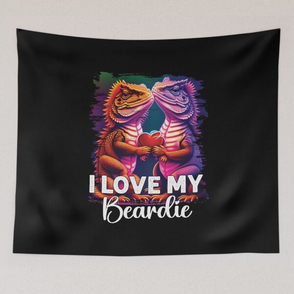 Item preview, I Love My Beardie Bearded Dragon Lover designed and sold by Trendy Valley .