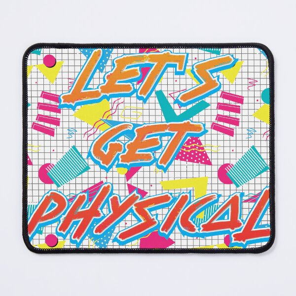Item preview, Lets Get Physical 80s Retro Workout Fitness Wear for Gym designed and sold by johnta17.