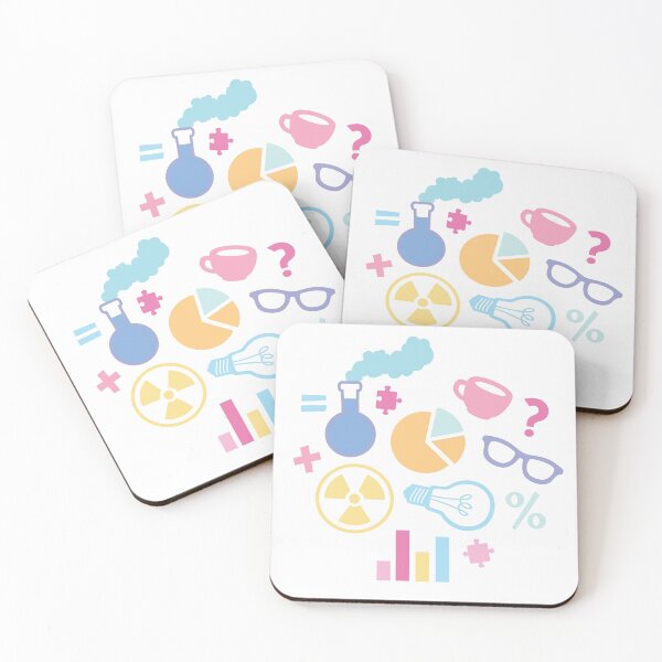Item preview, Pastel Science Pattern designed and sold by XOOXOO.