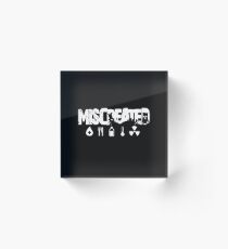 Miscreated Design 2 Black (Official) Acrylic Block
