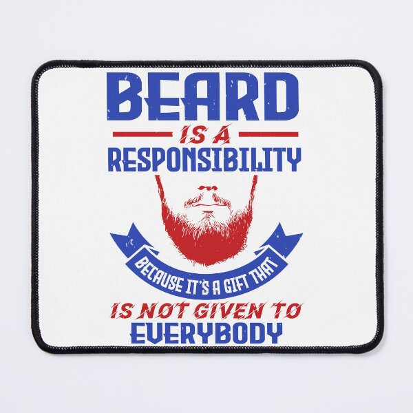 Item preview, Men Funny Beard Is A Responsibility designed and sold by OurWearing.