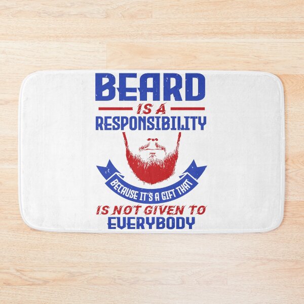 Item preview, Men Funny Beard Is A Responsibility designed and sold by OurWearing.