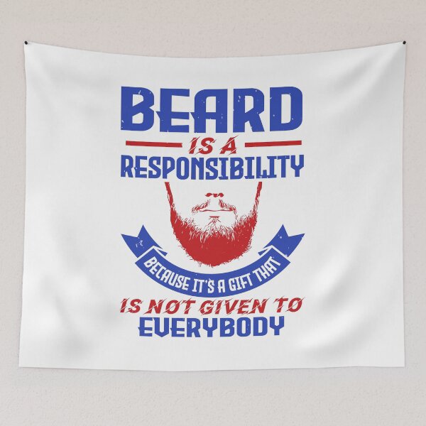 Item preview, Men Funny Beard Is A Responsibility designed and sold by OurWearing.