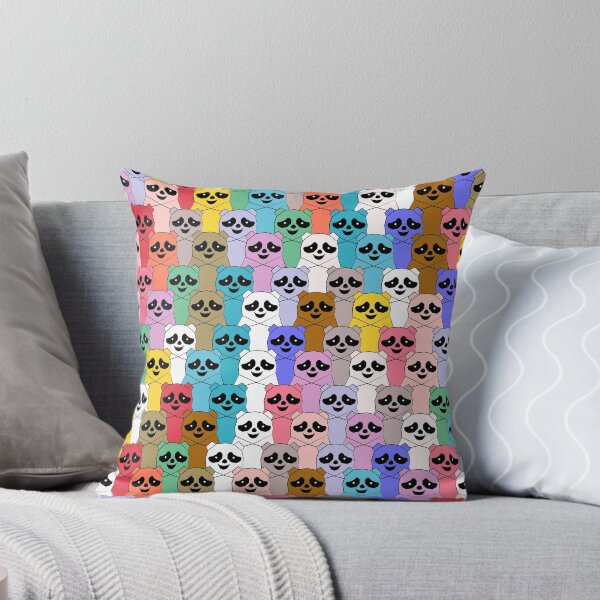 Item preview, Rainbow Cuddle Panda Crowd designed and sold by TM Selvam.