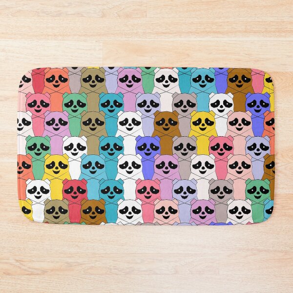 Item preview, Rainbow Cuddle Panda Crowd designed and sold by TM Selvam.