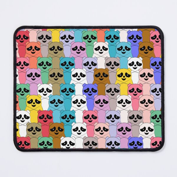 Item preview, Rainbow Cuddle Panda Crowd designed and sold by TM Selvam.