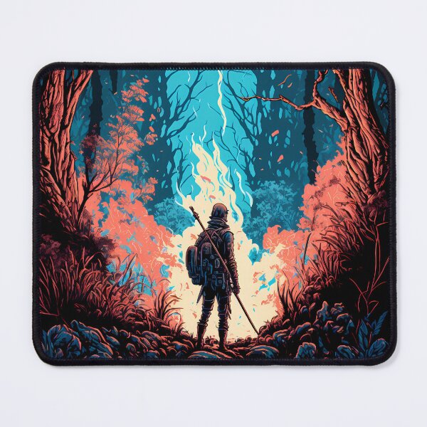 Item preview, Fire in Forest designed and sold by SuperSoulArts.