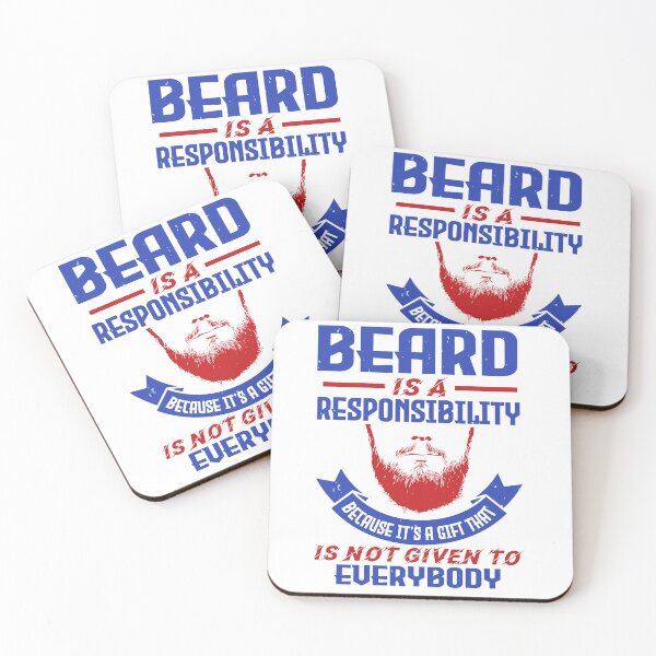 Item preview, Men Funny Beard Is A Responsibility designed and sold by OurWearing.