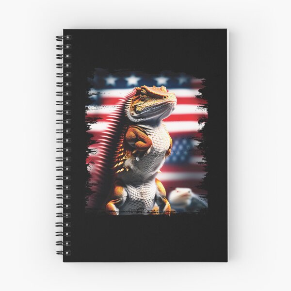 Item preview, American Flag Bearded Dragon Patriotic Lizard Lover designed and sold by Trendy Valley .