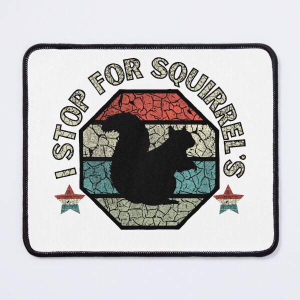 Item preview, Retro Squirrel Lovers designed and sold by GarnersDesigns.