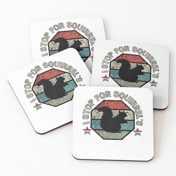 Item preview, Retro Squirrel Lovers designed and sold by GarnersDesigns.