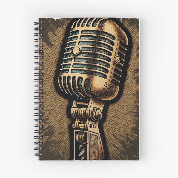 Item preview, Classic Retro Dynamic Vocal Microphone designed and sold by Stickeropium.