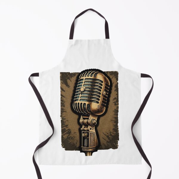 Item preview, Classic Retro Dynamic Vocal Microphone designed and sold by Stickeropium.