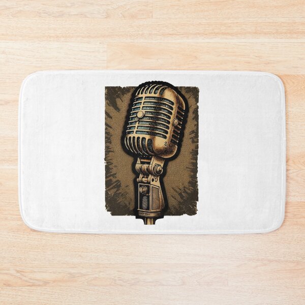 Item preview, Classic Retro Dynamic Vocal Microphone designed and sold by Stickeropium.