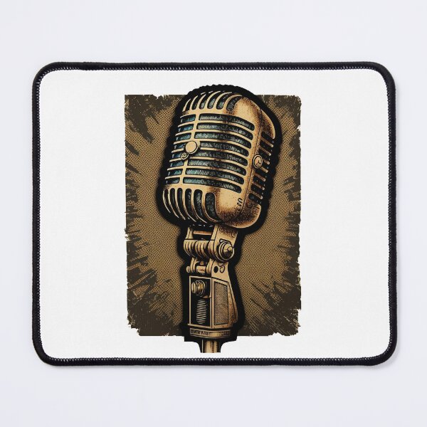 Item preview, Classic Retro Dynamic Vocal Microphone designed and sold by Stickeropium.