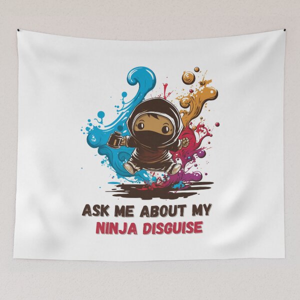 Item preview, Ninja Kids Art designed and sold by letsgetinspired.