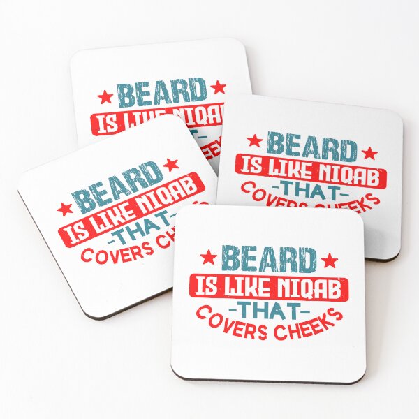 Item preview, Men Funny Beard Is Like Niqab designed and sold by OurWearing.