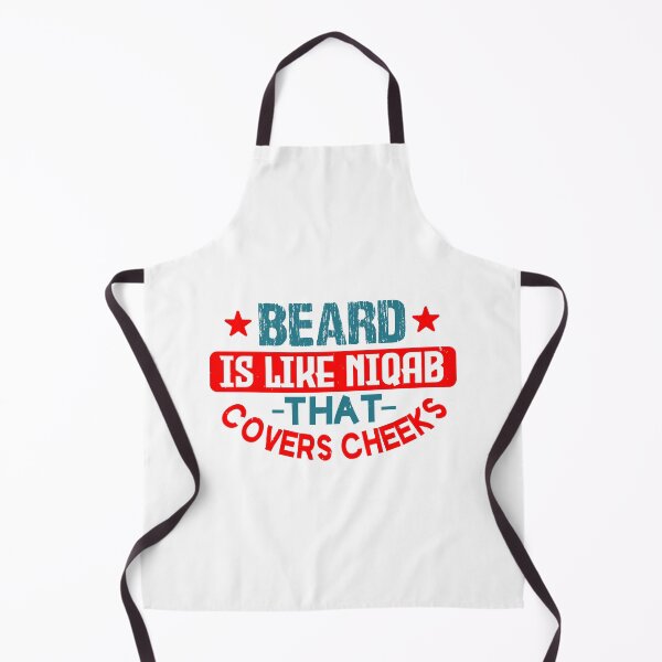 Item preview, Men Funny Beard Is Like Niqab designed and sold by OurWearing.