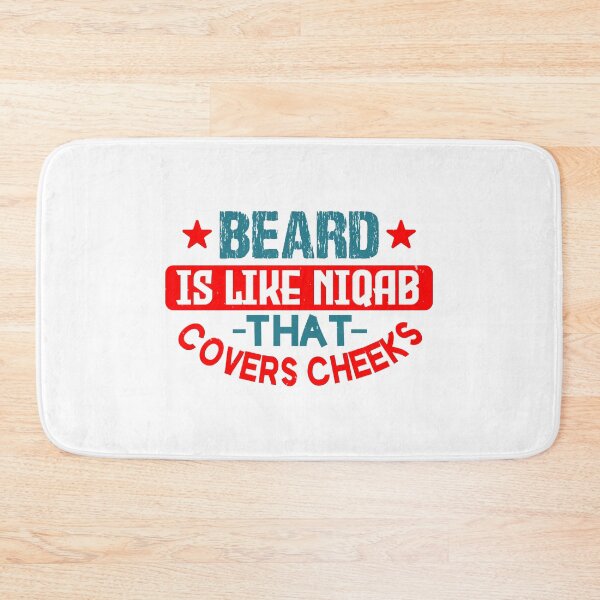 Item preview, Men Funny Beard Is Like Niqab designed and sold by OurWearing.