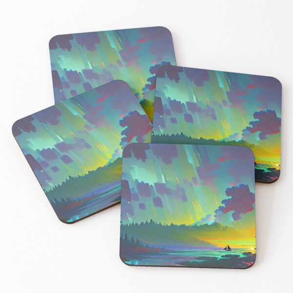 Item preview, Hawaiian Cook Pine landscape designed and sold by Kawaii Girl.