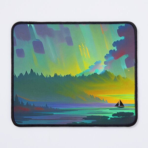 Item preview, Hawaiian Cook Pine landscape designed and sold by Kawaii Girl.