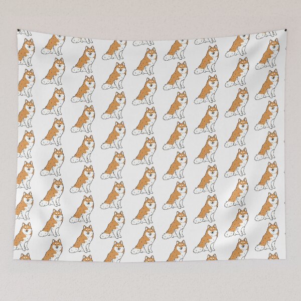 Item preview, Icelandic sheepdog cute illustration  designed and sold by Yarafantasyart.