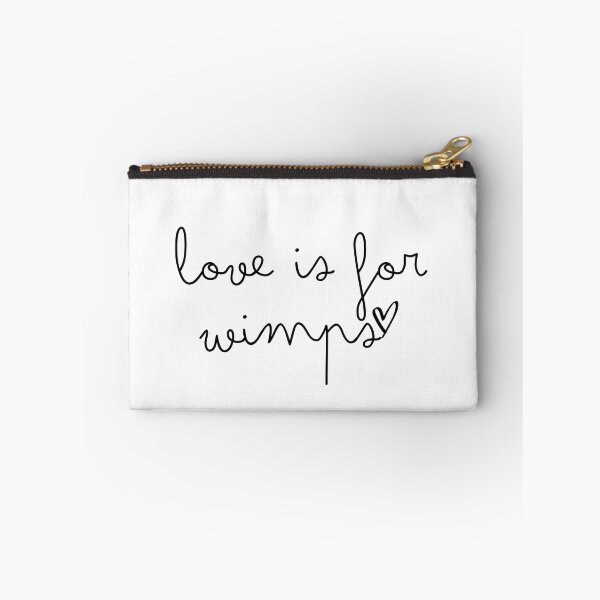Item preview, Love is for wimps designed and sold by Lillieoandco.