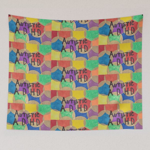 Item preview, Autistic + ADHD designed and sold by VexatiousAuDHD.