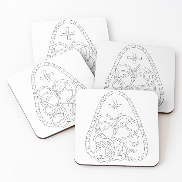 Item preview, Viking Runestone Lineart designed and sold by Samijladesign.