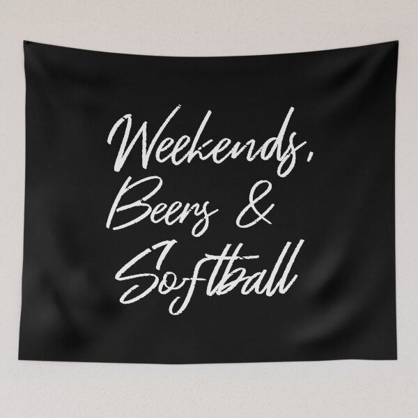 Item preview, Weekends, Beers And Softball III designed and sold by Lemon Pepper.