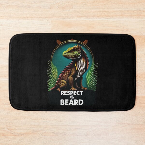 Item preview, Respect The Beard Bearded Dragon Lover designed and sold by Trendy Valley .
