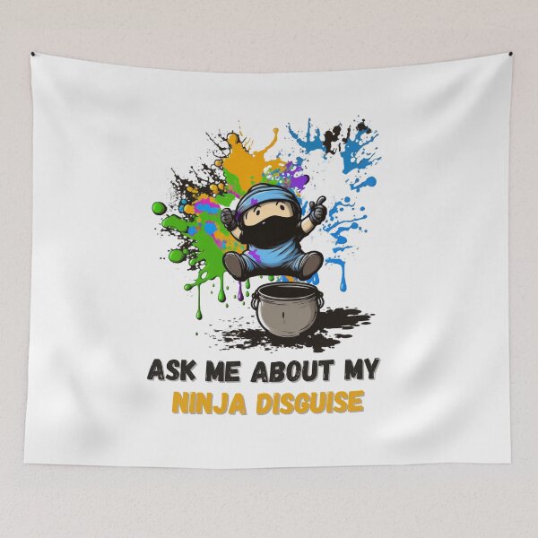 Item preview, Ninja Kids Art designed and sold by letsgetinspired.