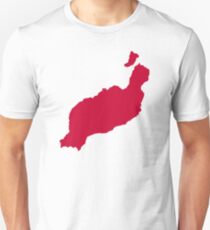 Lanzarote map Unisex T-Shirt