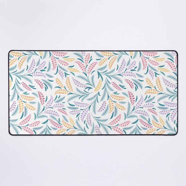 Item preview, White Nature Botanical Leaves designed and sold by SusanmcGee.