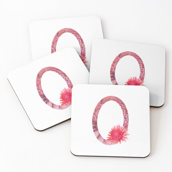Item preview, Monogram - Letter O - Dahlia Flower designed and sold by hojhojart.