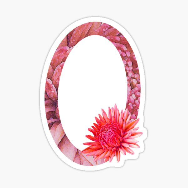  Daffodil Flower Monogram Boho Bloom Letter O Art Initial  PopSockets Swappable PopGrip : Cell Phones & Accessories
