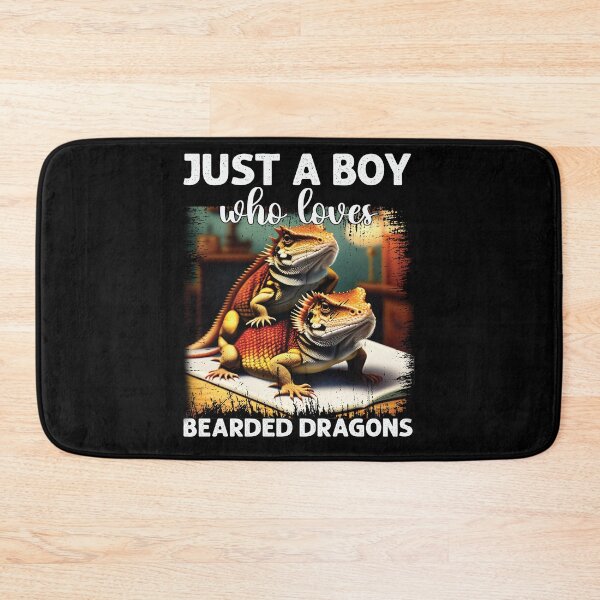 Item preview, Just a Boy who loves Bearded Dragons Lizard Lover designed and sold by Trendy Valley .
