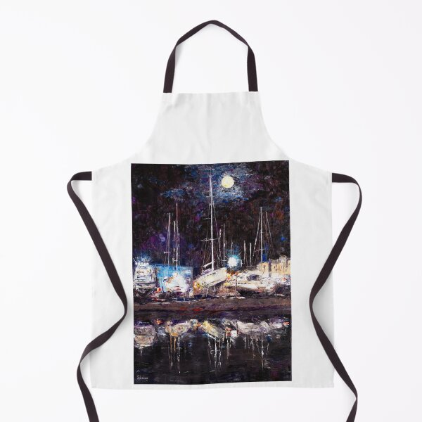 Item preview, Night Port In Empuriabrava designed and sold by Natalia_Shchip.