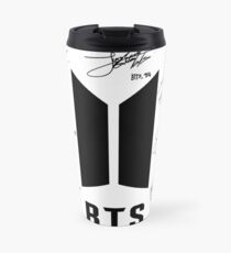 bts bangtan boys signatures signature autograph Travel Mug